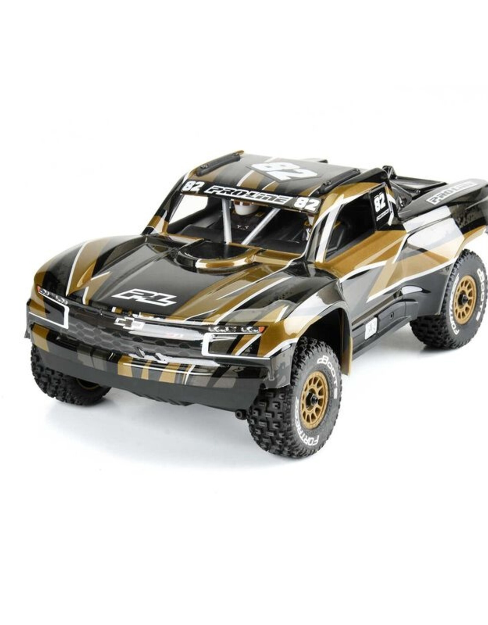 Proline PRO367521  1/16 Limited Edition Chevy Trophy Truck Body for  MOJAVE GROM, Tyson (Bronze/Black)
