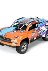 Proline Racing PRO367522  1/16 Limited Edition Chevy Trophy Truck Body for MOJAVE GROM, Fire and Ice (Pink/Aqua)