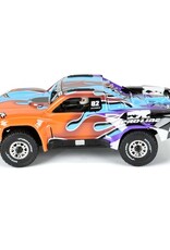 Proline Racing PRO367522  1/16 Limited Edition Chevy Trophy Truck Body for MOJAVE GROM, Fire and Ice (Pink/Aqua)