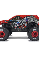 Arrma  ARA2130T2 1/16 GORGON GROM 4X4 RTR Brushed Monster Truck (Battery & Charger Included), Red