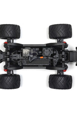 Arrma  ARA2130T2 1/16 GORGON GROM 4X4 RTR Brushed Monster Truck (Battery & Charger Included), Red