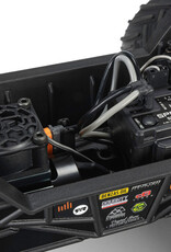 Arrma  ARA2130T2 1/16 GORGON GROM 4X4 RTR Brushed Monster Truck (Battery & Charger Included), Red