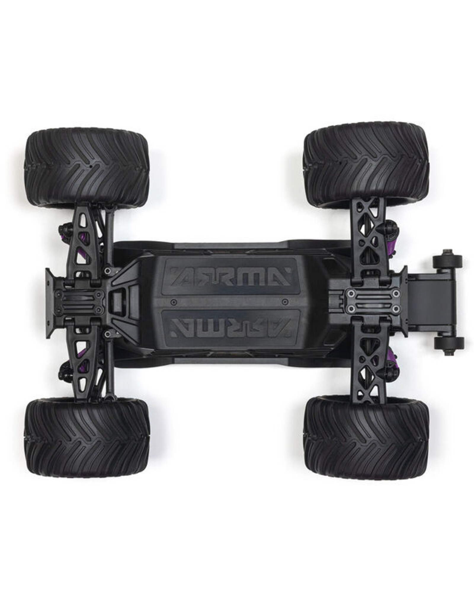 Arrma ARA2137T3  1/16 QUAKE GROM 4X4 RTR Brushed Monster Truck (Battery & Charger Included), Purple