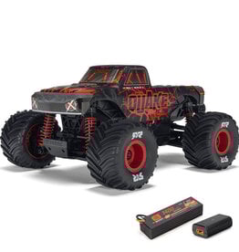 Arrma ARA2137T1  1/16 ARRMA QUAKE GROM (Battery & Charger Included) RED