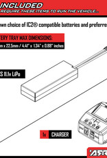 Arrma ARA2508T1 1/16 Mini KRATON 3S DSC 4X4 RTR Brushless Speed Truck , Black/Red