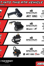 Arrma ARA2508ST1 1/16 Mini KRATON 3S DSC 4X4 RTR Brushless (3S & Charger) Red/Blue