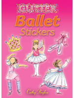 DOVER PUBLICATIONS GLITTER BALLET STICKERS BOOK