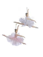 KURT S. ADLER C8157 GRAND JETE BALLERINA ORNAMENT