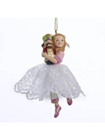 KURT S. ADLER C8419 TINY CLARA GIRL 5" ORNAMENT