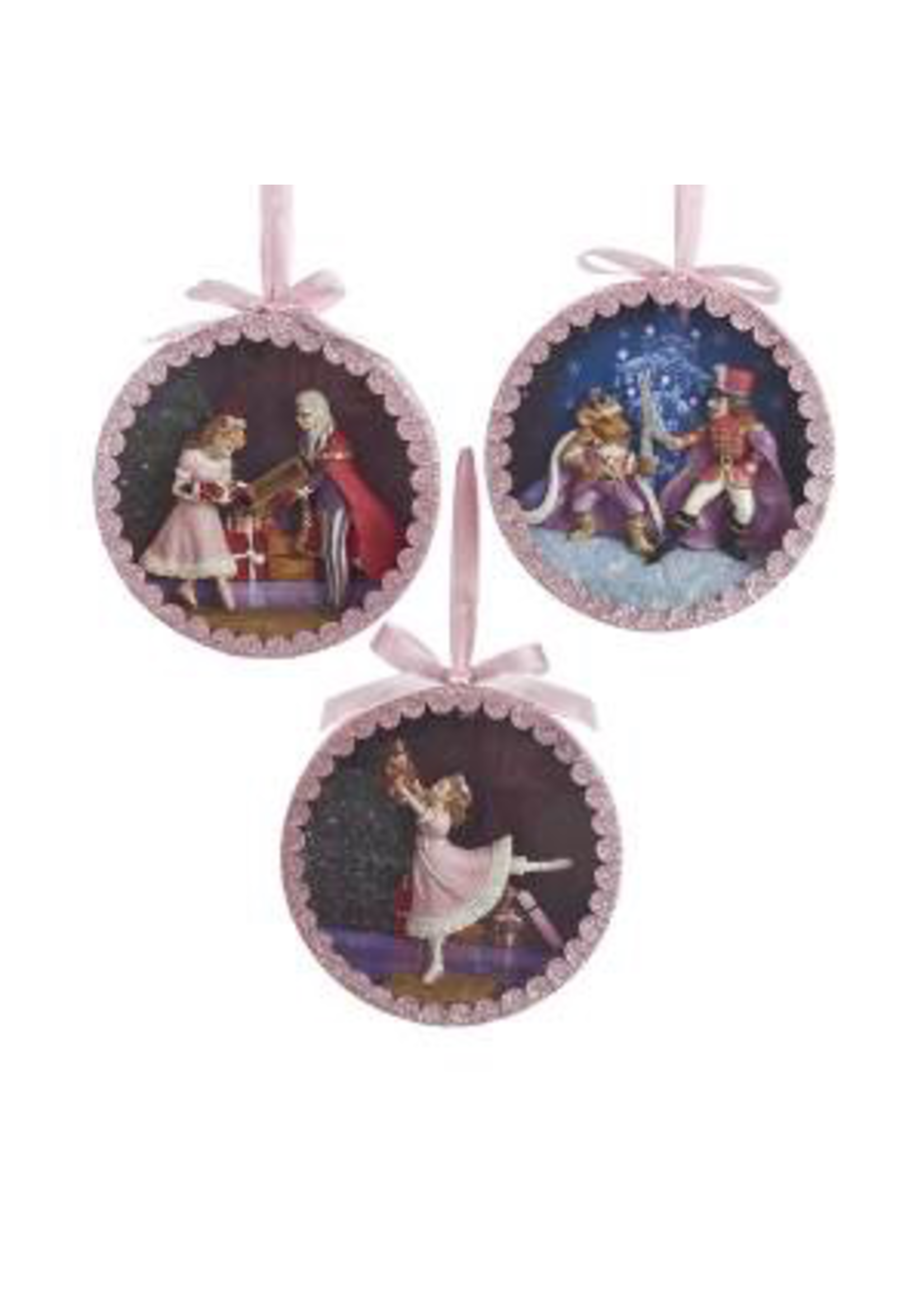 KURT S. ADLER C8755 NUTCRACKER SUITE SHADOW BOX ORNAMENT