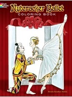 DOVER PUBLICATIONS NUTCRACKER BALLET COLORING BOOK 440222 440224