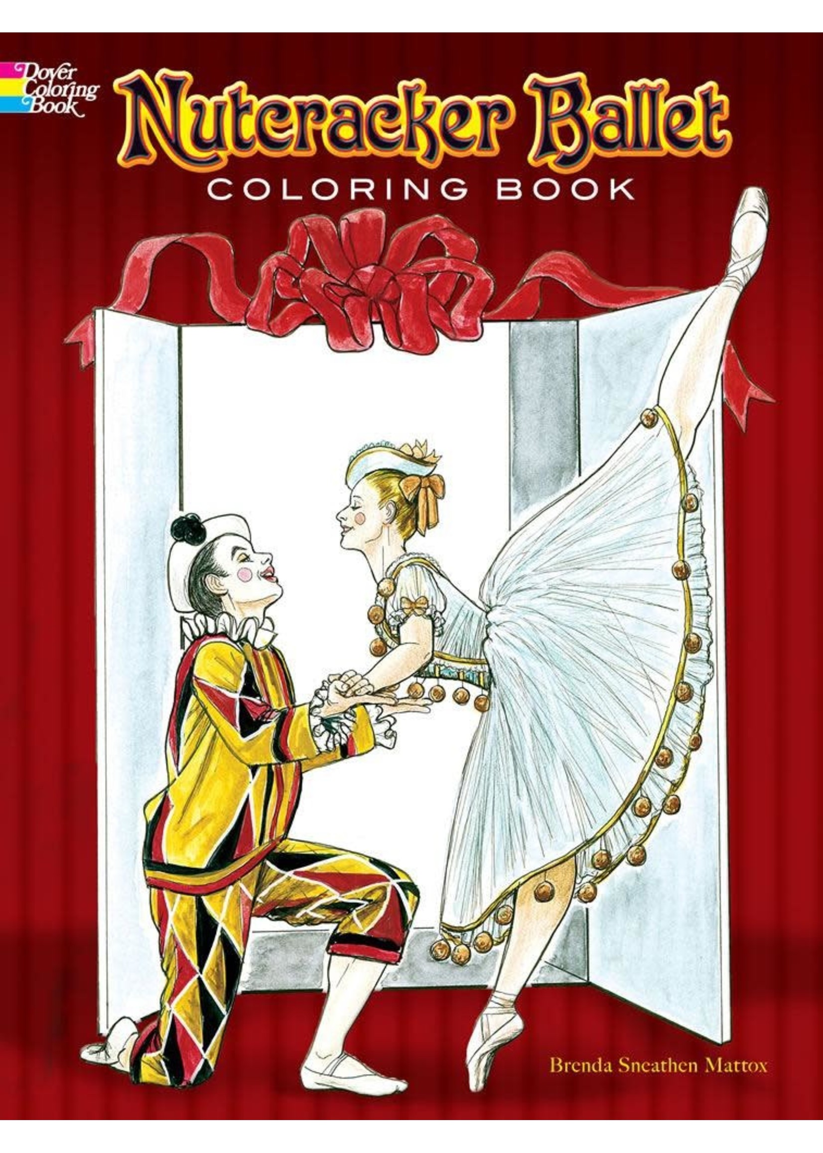 DOVER PUBLICATIONS NUTCRACKER BALLET COLORING BOOK 440222 440224