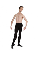 CAPEZIO & BUNHEADS AMT11 MEN'S SEAMED FOOTED TIGHT