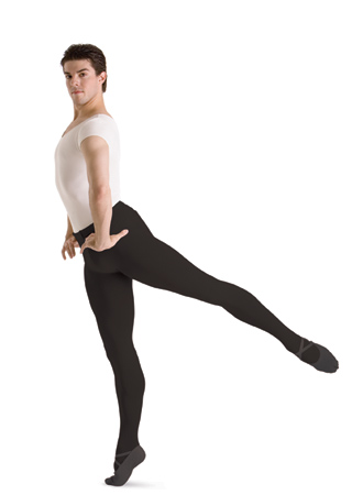 M607 MENS STAGE FOOTED SEAMED TIGHTS - Attitudes Dancewear Etc.