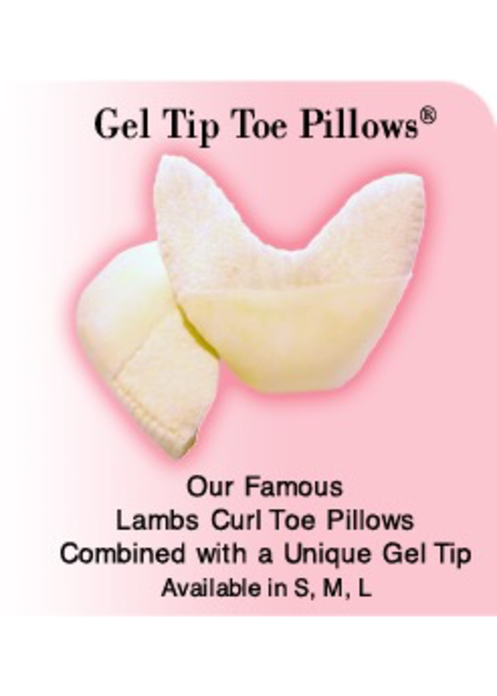 PILLOWS FOR POINTES GTTP GEL TIP TOE PILLOW