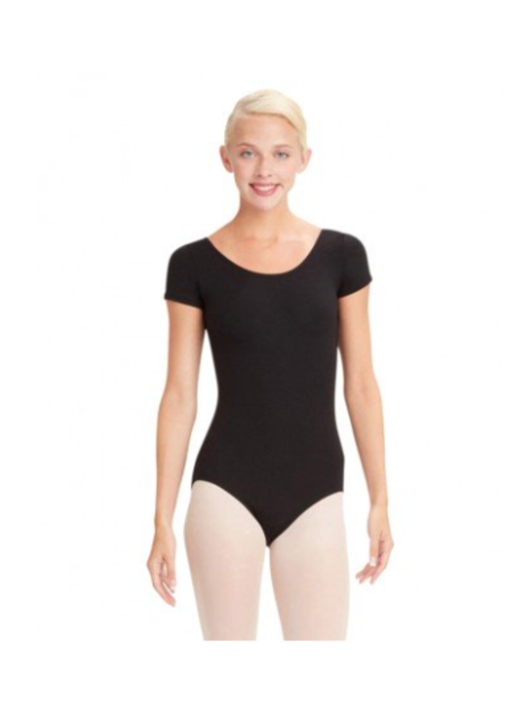 CAPEZIO & BUNHEADS ATB133 ADULT TEAM BASIC SHORT SLEEVE LEOTARD