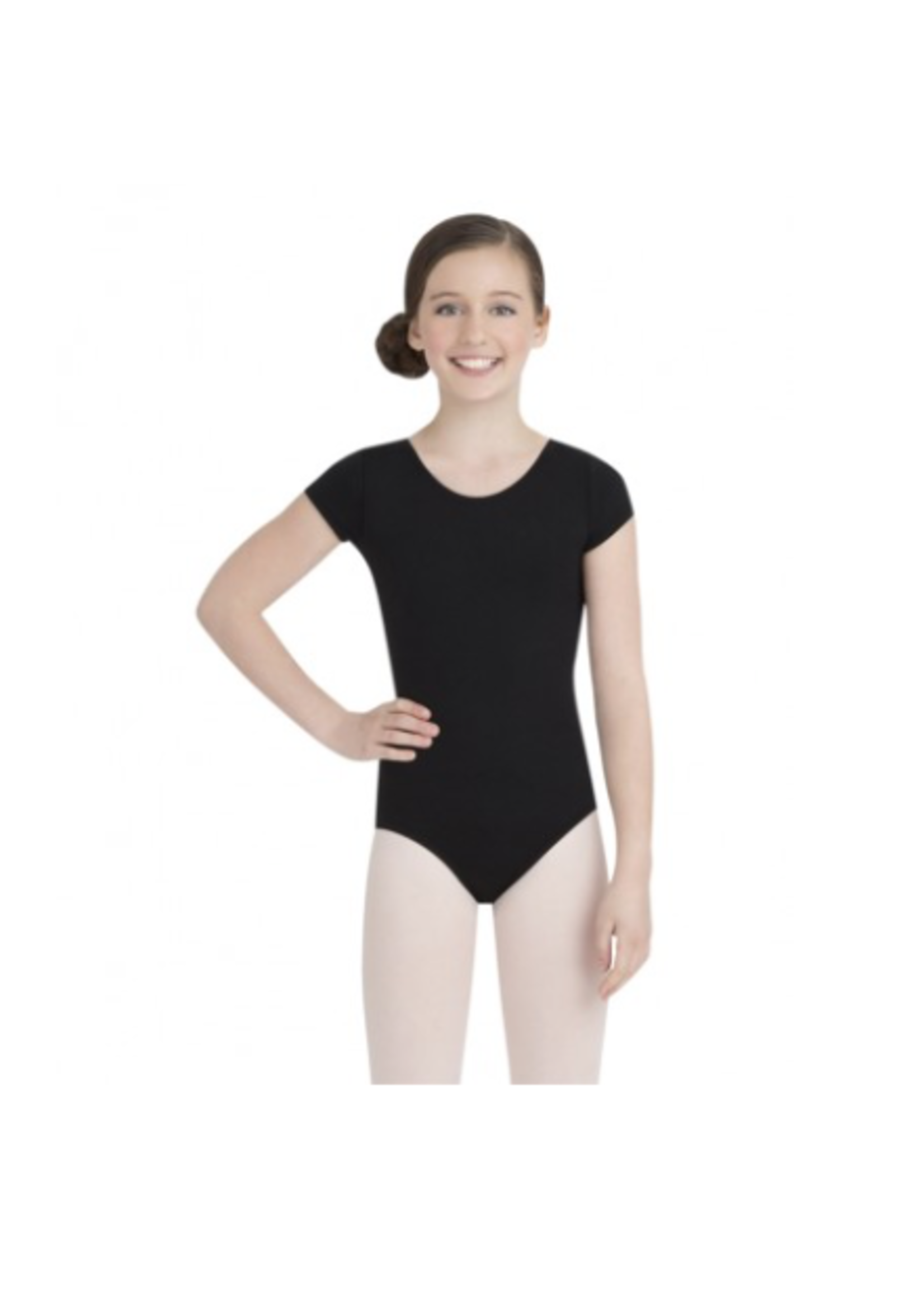 CAPEZIO & BUNHEADS ATB132C TEAM BASIC CHILD SHORT SLEEVE LEOTARD