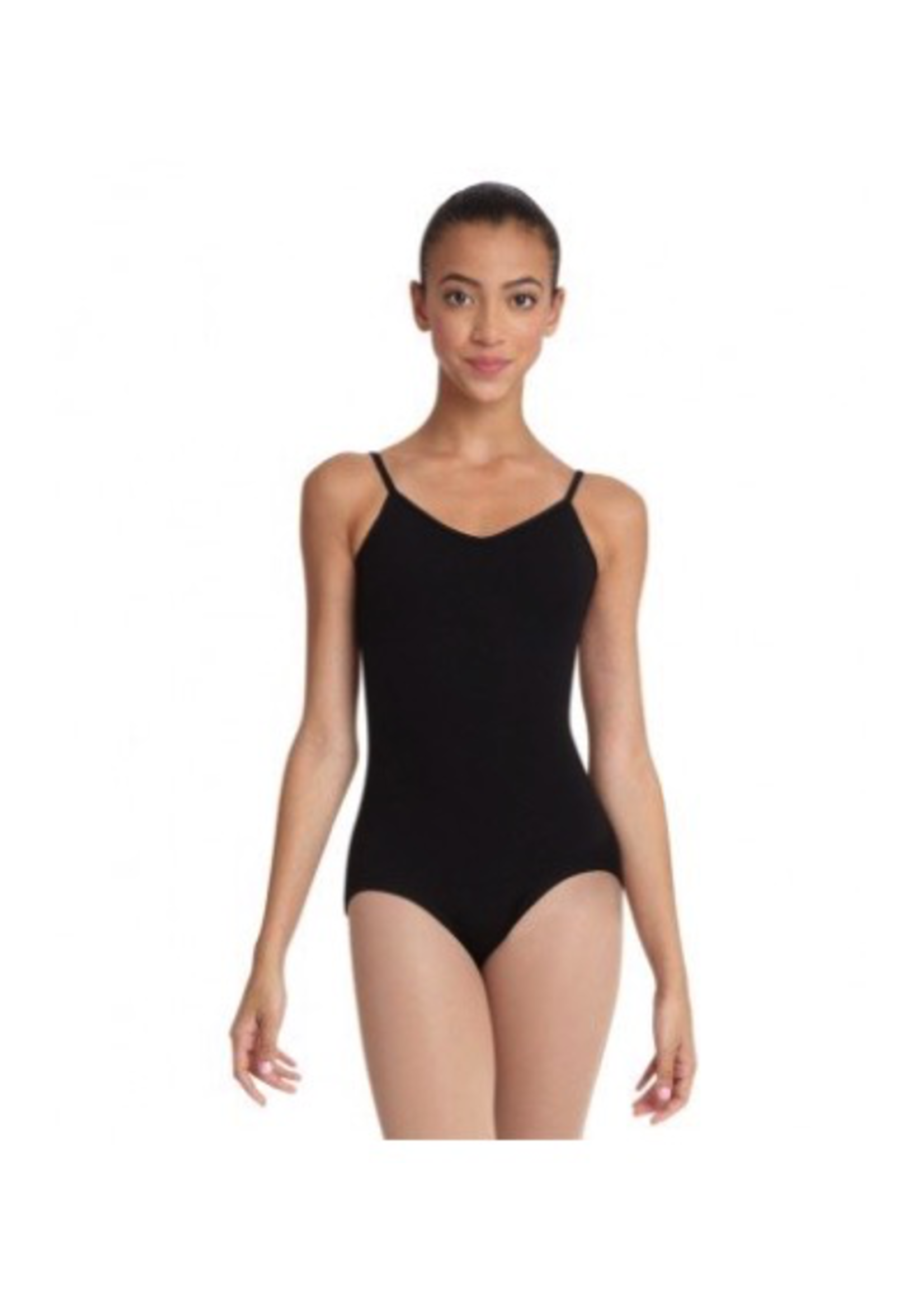 CAPEZIO & BUNHEADS ACC102 ADULT CLASSIC COTTON LOW CROSS BACK CAMISOLE LEOTARD