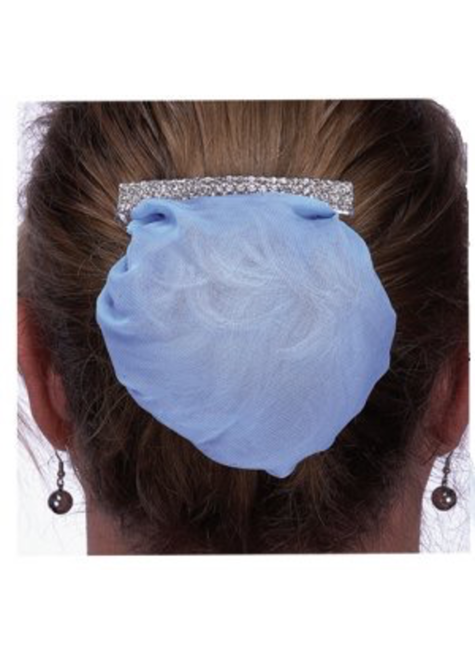 DASHA DESIGNS 4038 RHINESTONE CLIP SNOOD