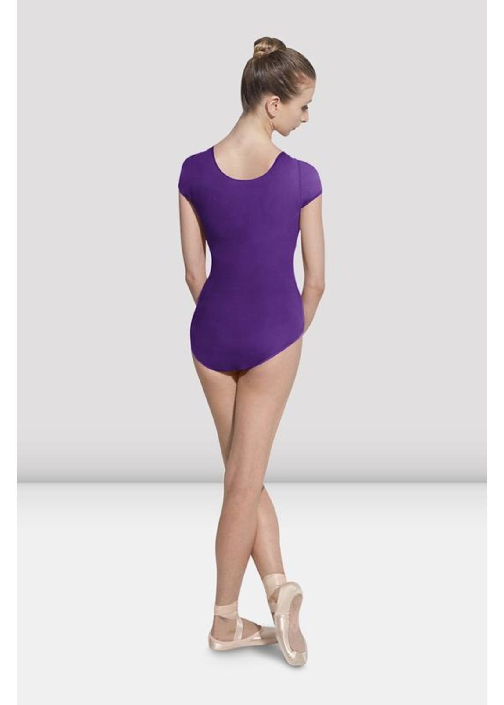 BLOCH & MIRELLA L5602 LADIES DUJOUR DRI-LINE CAP SLEEVE LEOTARD