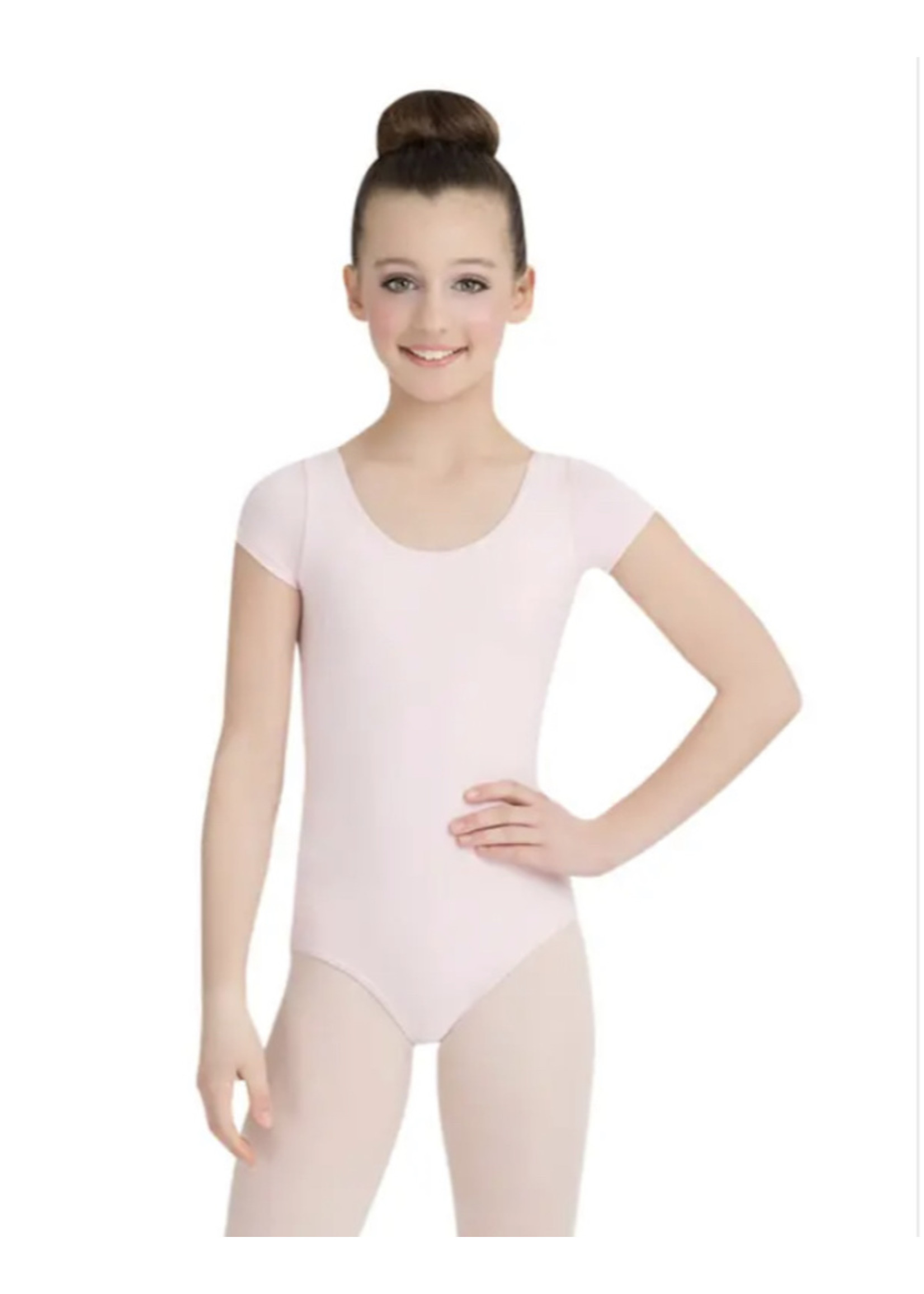 CAPEZIO & BUNHEADS ACC400C CHILD COTTON CLASSIC SHORT SLEEVE LEOTARD