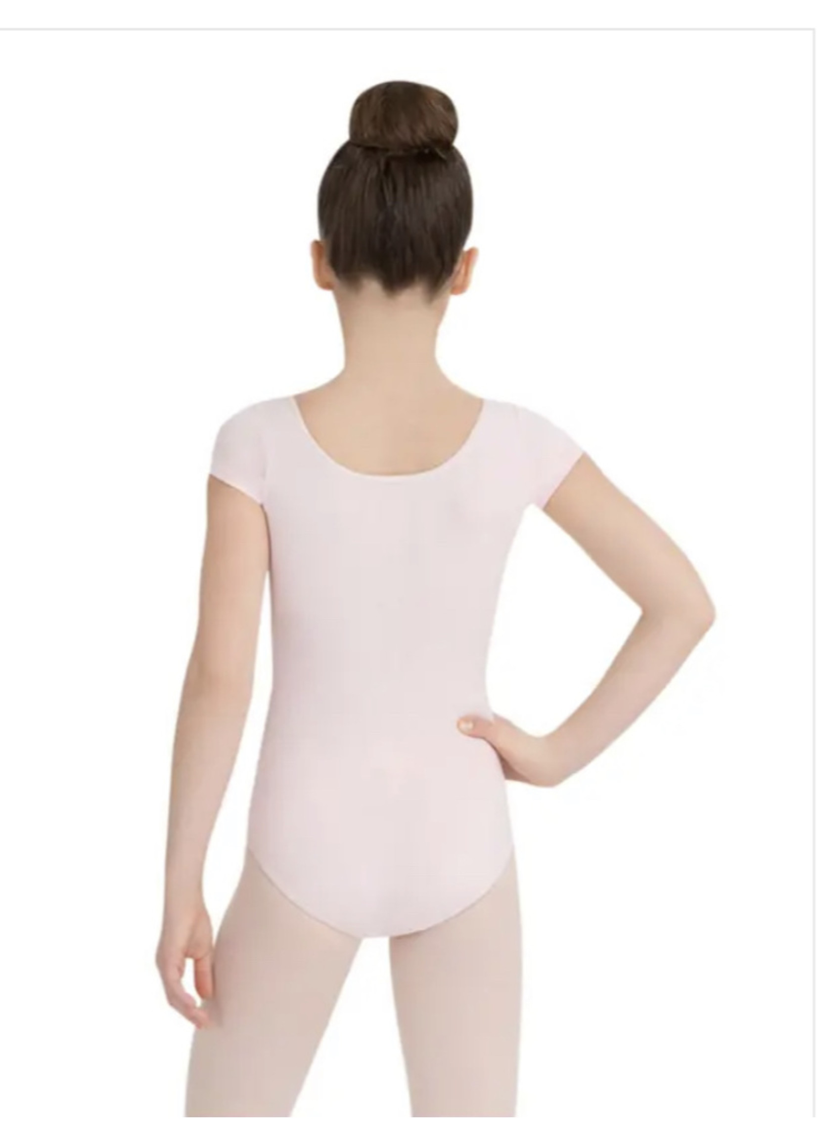 CAPEZIO & BUNHEADS ACC400C CHILD COTTON CLASSIC SHORT SLEEVE LEOTARD