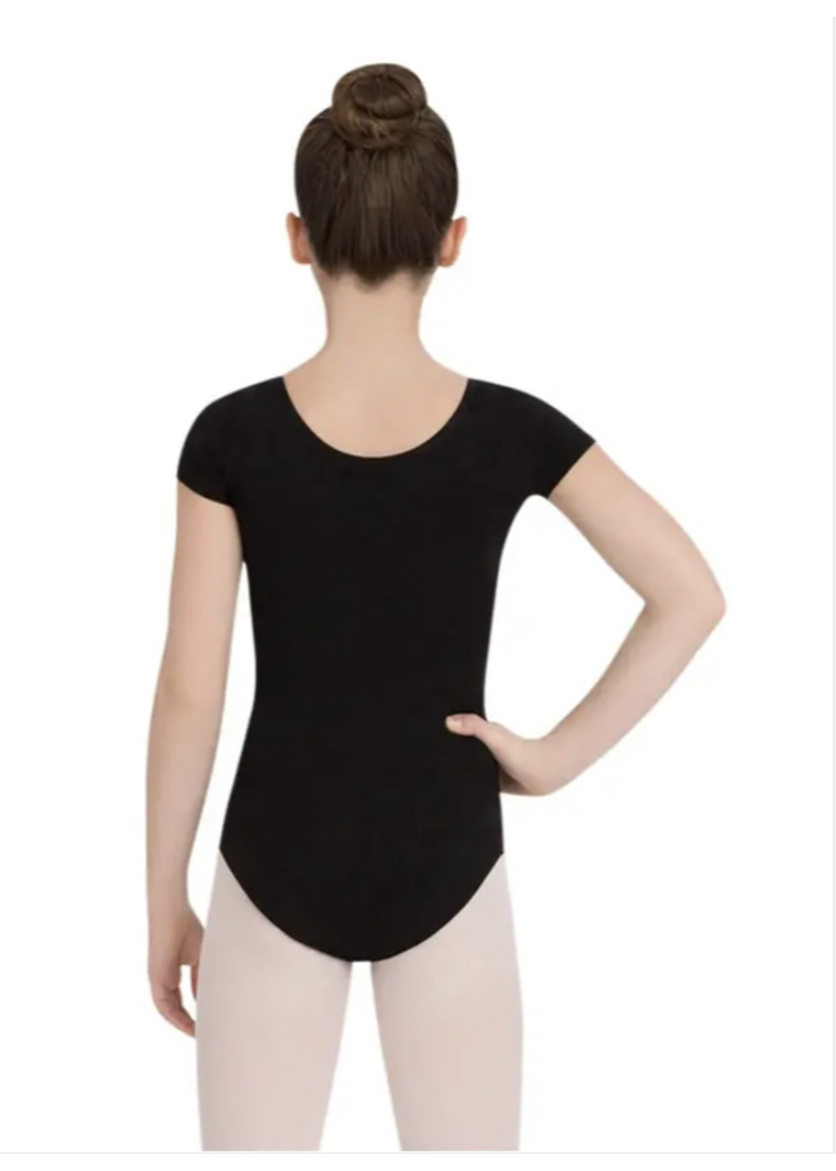 CAPEZIO & BUNHEADS ACC400C CHILD COTTON CLASSIC SHORT SLEEVE LEOTARD