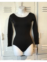 CAPEZIO & BUNHEADS STUDIO COLLECTION PINCHED BACK LONG SLEEVE LEOTARD