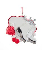 KURT S. ADLER A2171 PERSONALIZED ICE SKATE ORNAMENT