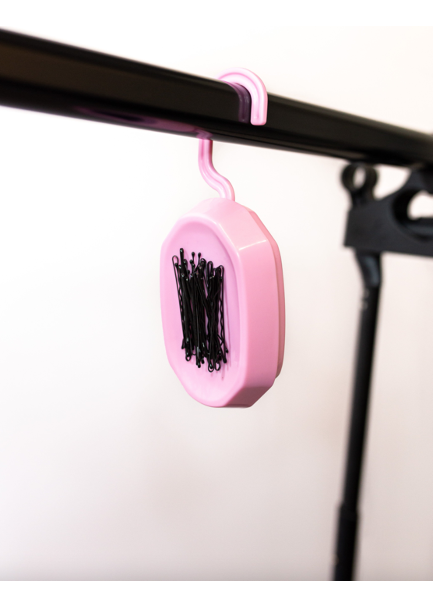 No. More. Lost. Bobby Pins! Our magnetic bobby pin holder holds it dow