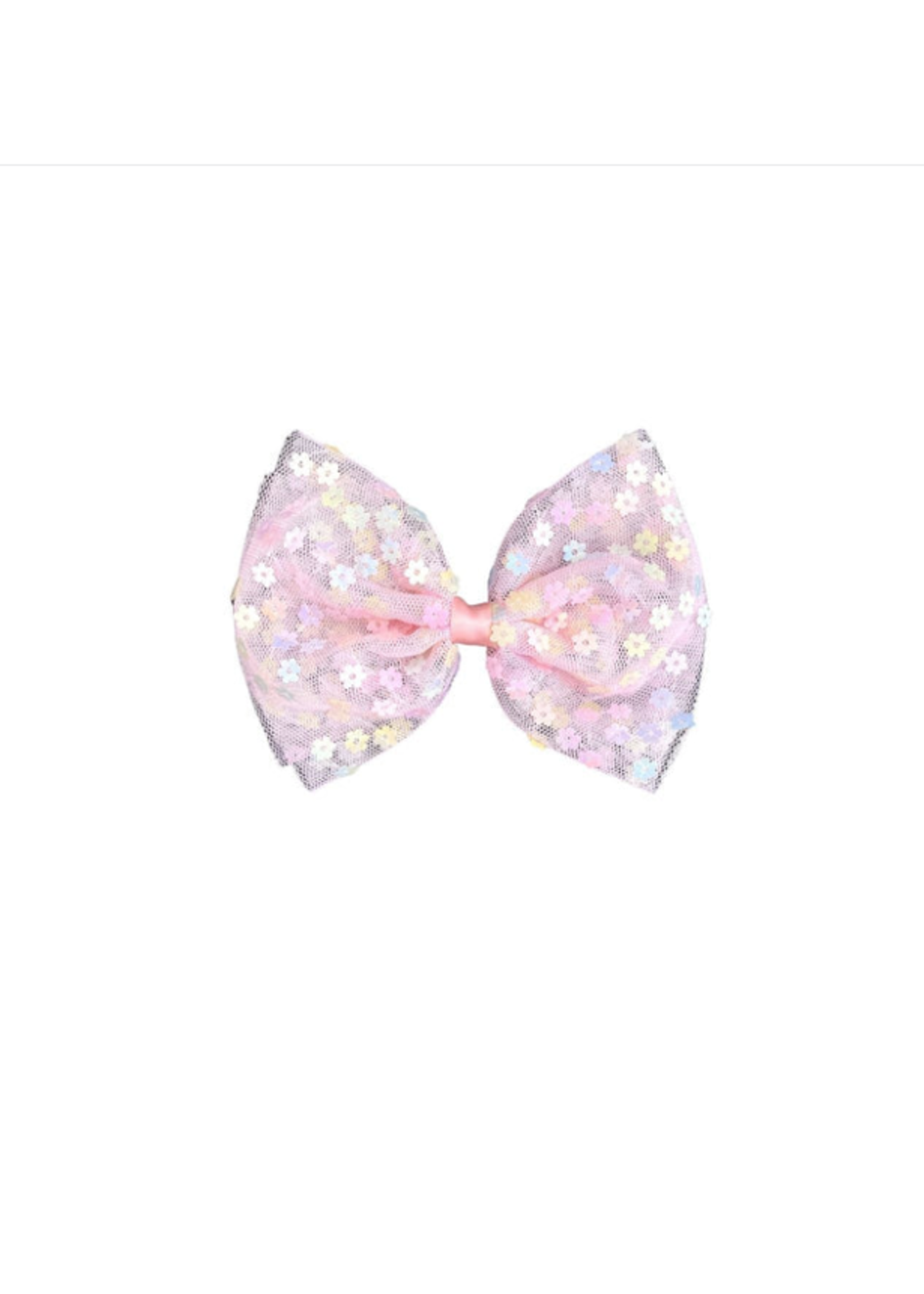 SWEET WINK TULLE BOW CLIP