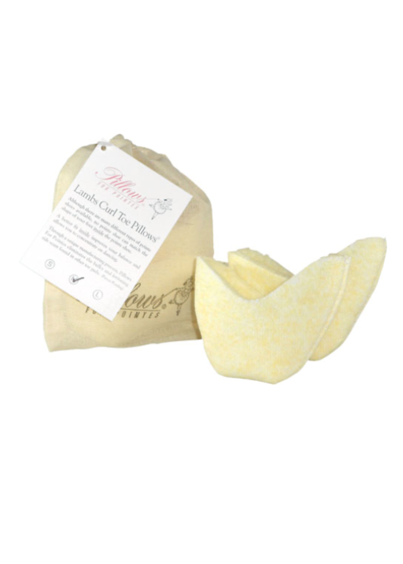 PILLOWS FOR POINTES LCTP LAMBS CURL TOE PAD