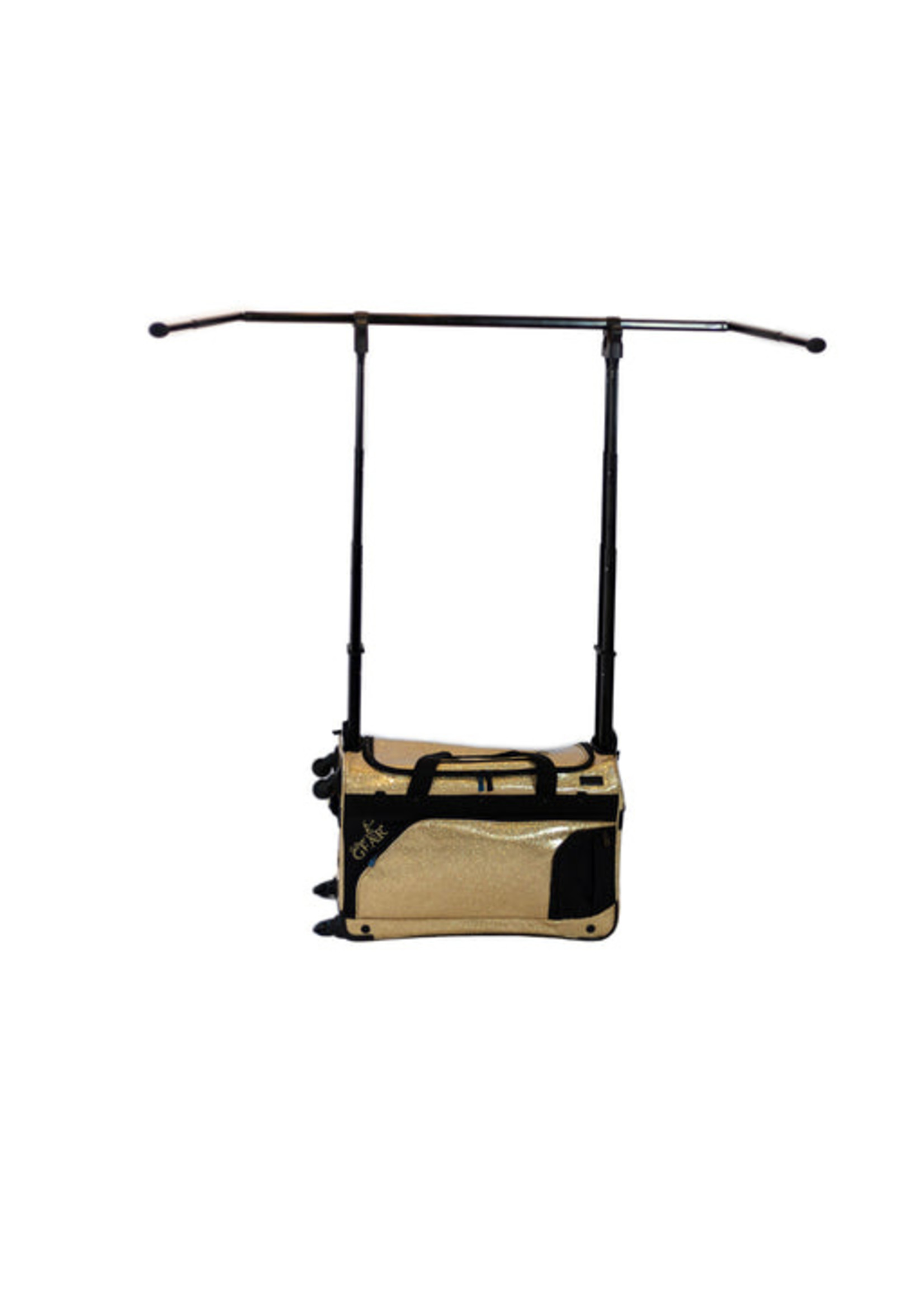 GLAM'R GEAR LARGE GLITTER CHANGING STATION TRAVEL BAG WITH RACK