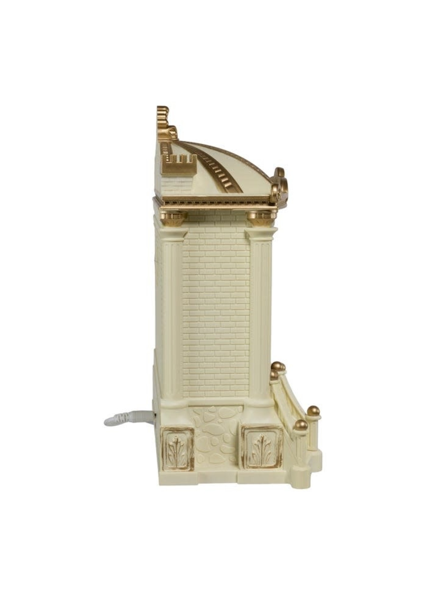 KURT S. ADLER JEL0172 9.3" LIGHTED NUTCRACKER STAGE SCENE SPINNING GLITTER WATER GLOBE (non musical)