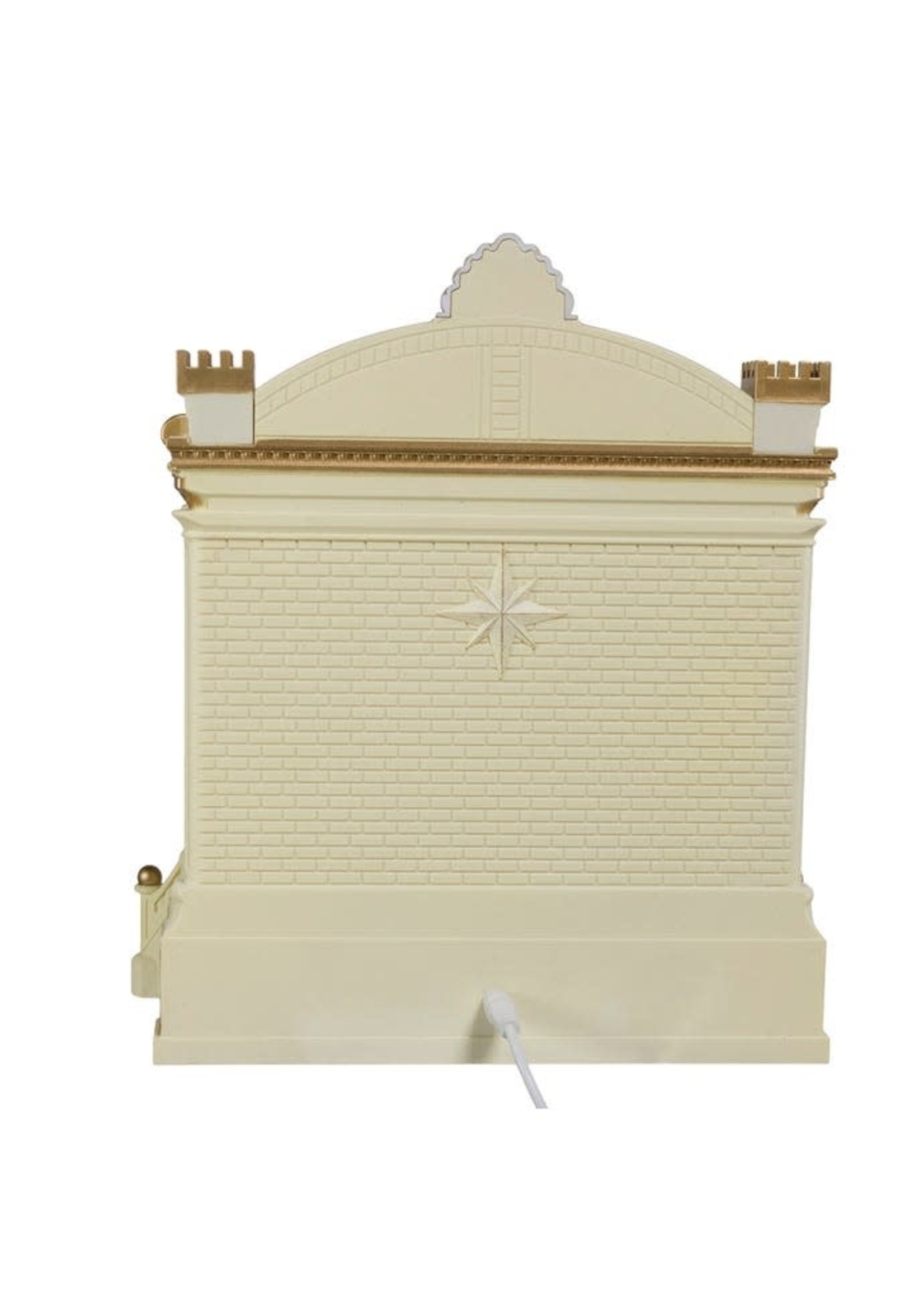 KURT S. ADLER JEL0172 9.3" LIGHTED NUTCRACKER STAGE SCENE SPINNING GLITTER WATER GLOBE (non musical)