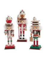 KURT S. ADLER HA0575 HOLLYWOOD CUPCAKE, ICE CREAM, S'MORES 10" NUTCRACKER