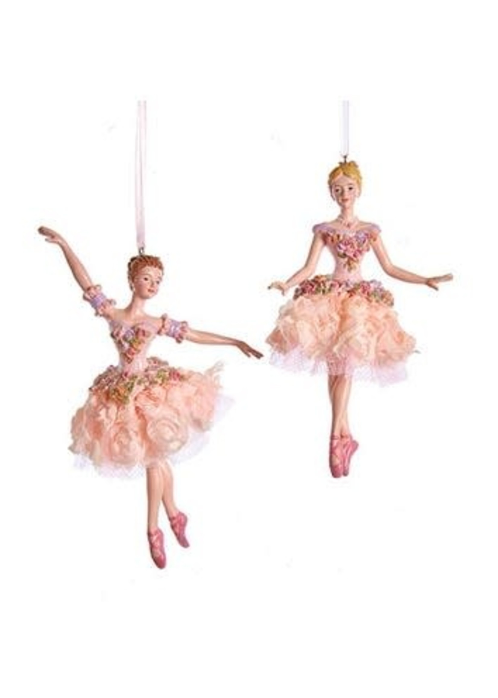 KURT S. ADLER E0534 ELEGANT WALTZ OF THE FLOWERS 4.5" BALLERINA ORNAMENT