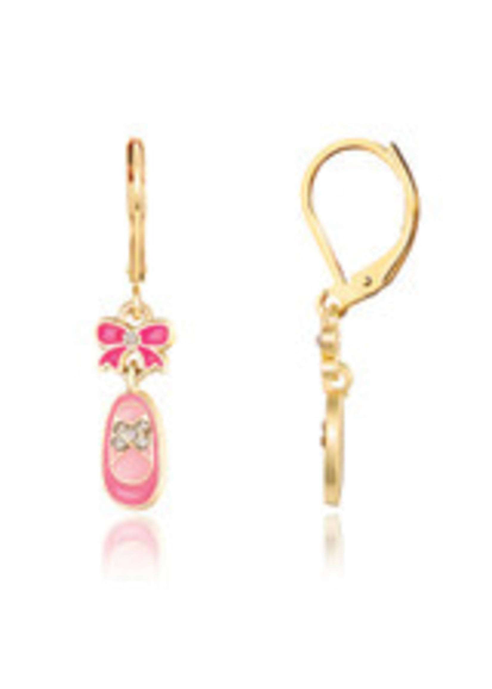 GIRL NATION BALLET DREAMS DANGLE EARRING