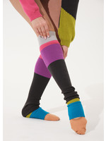 NIKOLAY 06208/3N KIERA 24" MULTI COLOR BLOCK LEGWARMER