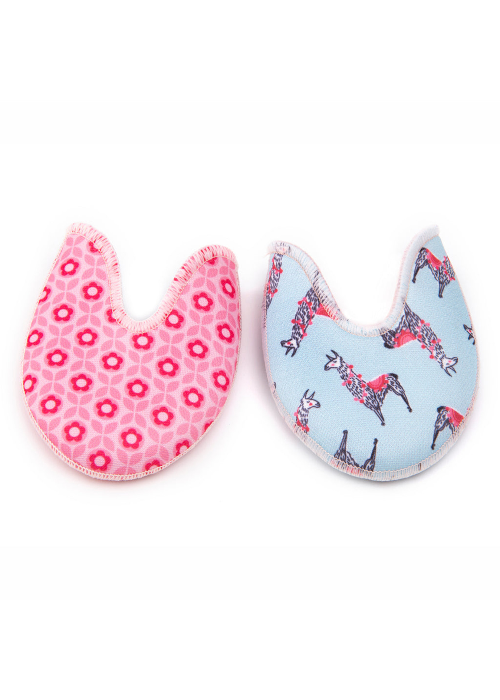 B PLUS 120 FLIPS REVERSIBLE TOE PADS WITH MESH BAG