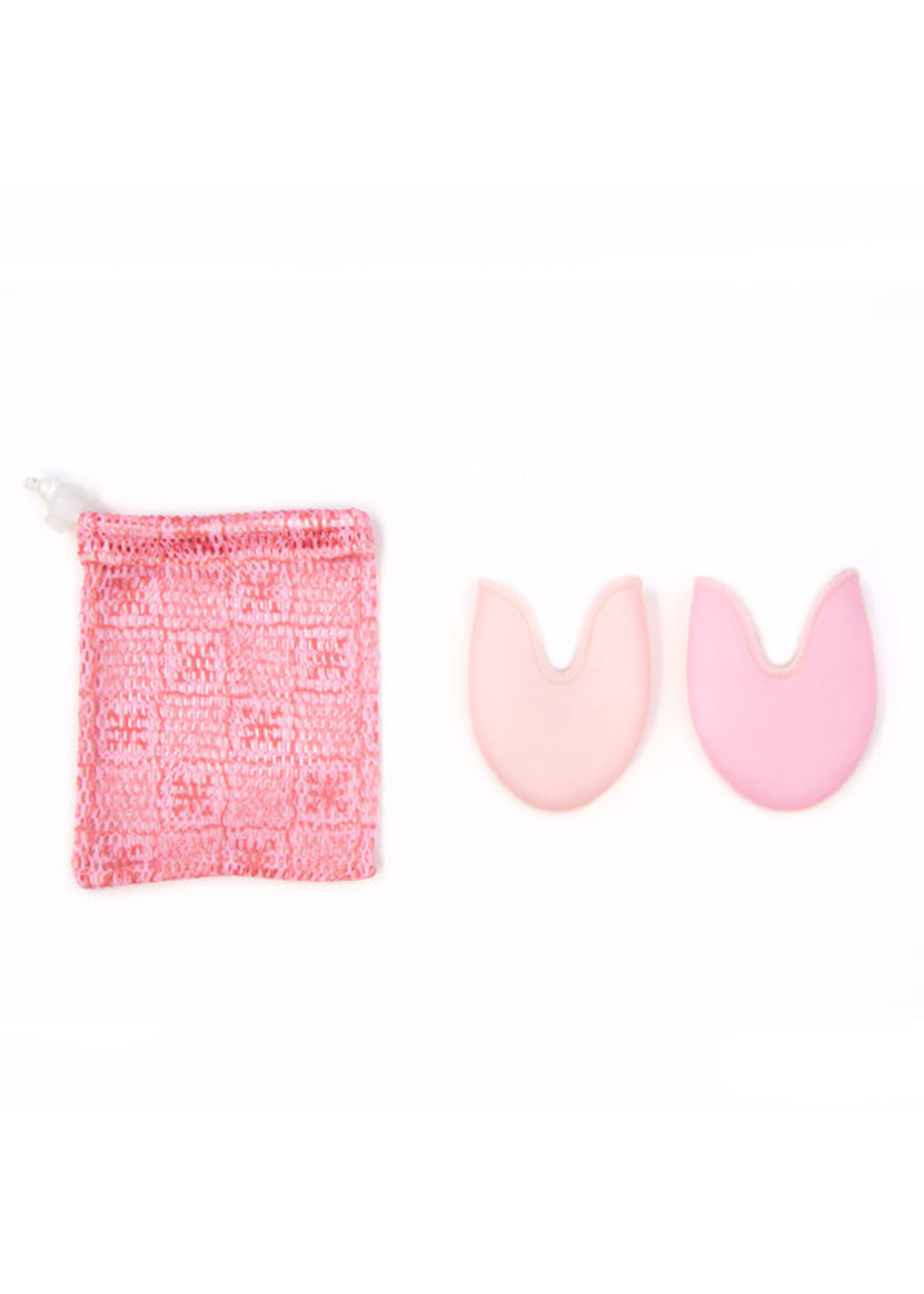 B PLUS 120 FLIPS REVERSIBLE TOE PADS WITH MESH BAG