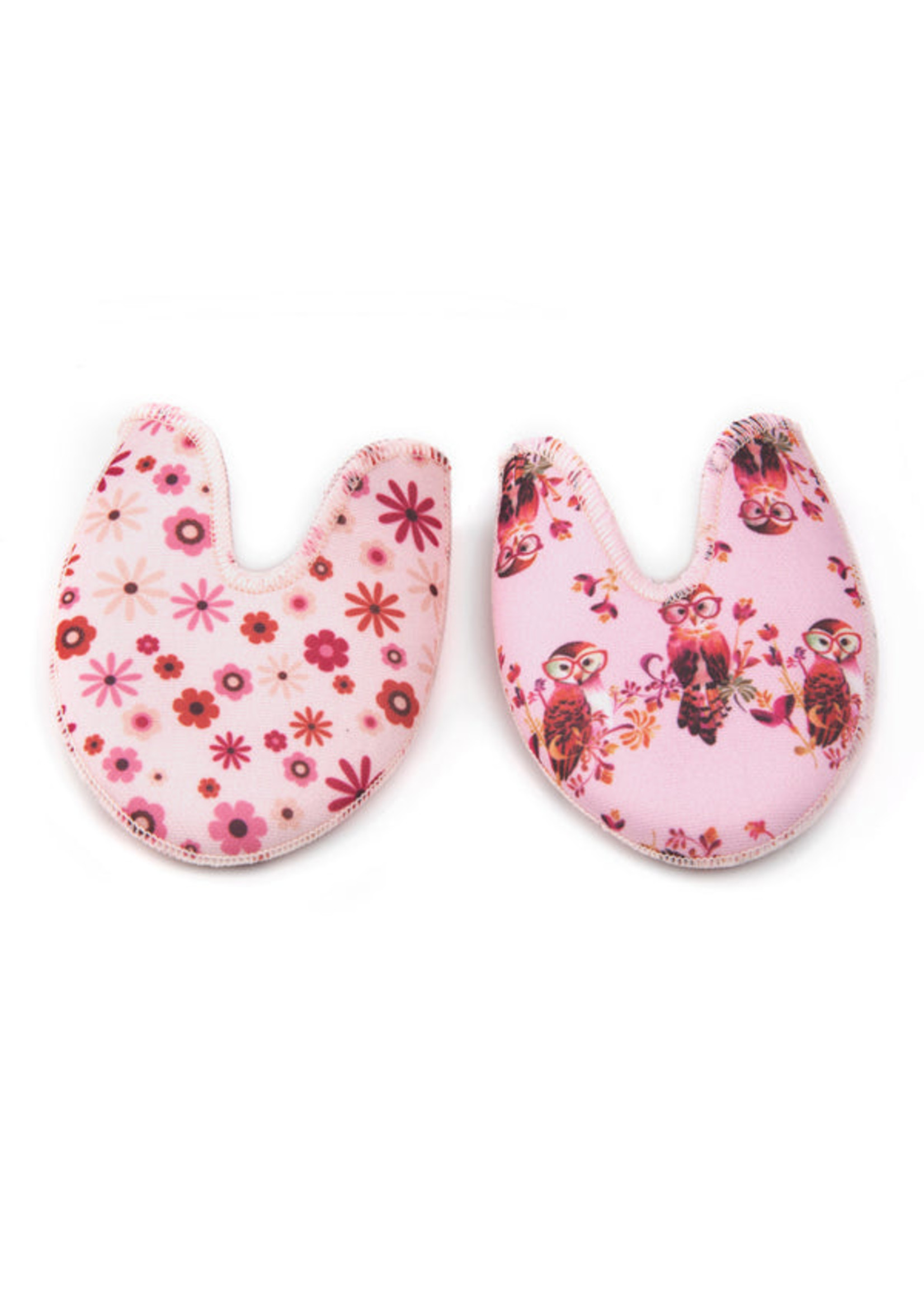 B PLUS 120 FLIPS REVERSIBLE TOE PADS WITH MESH BAG