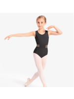 SO DANCA SL134 EVA MICROFIBER MESH SPANDEX RACERBACK TANK LEOTARD