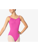 SO DANCA SL113 FLAMMA DOUBLE PINCHED CAMISOLE LEOTARD