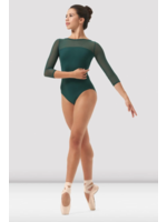 BLOCH & MIRELLA M1022LM LA BOHEME STRAPPY BACK 3/4 SLEEVE LEOTARD