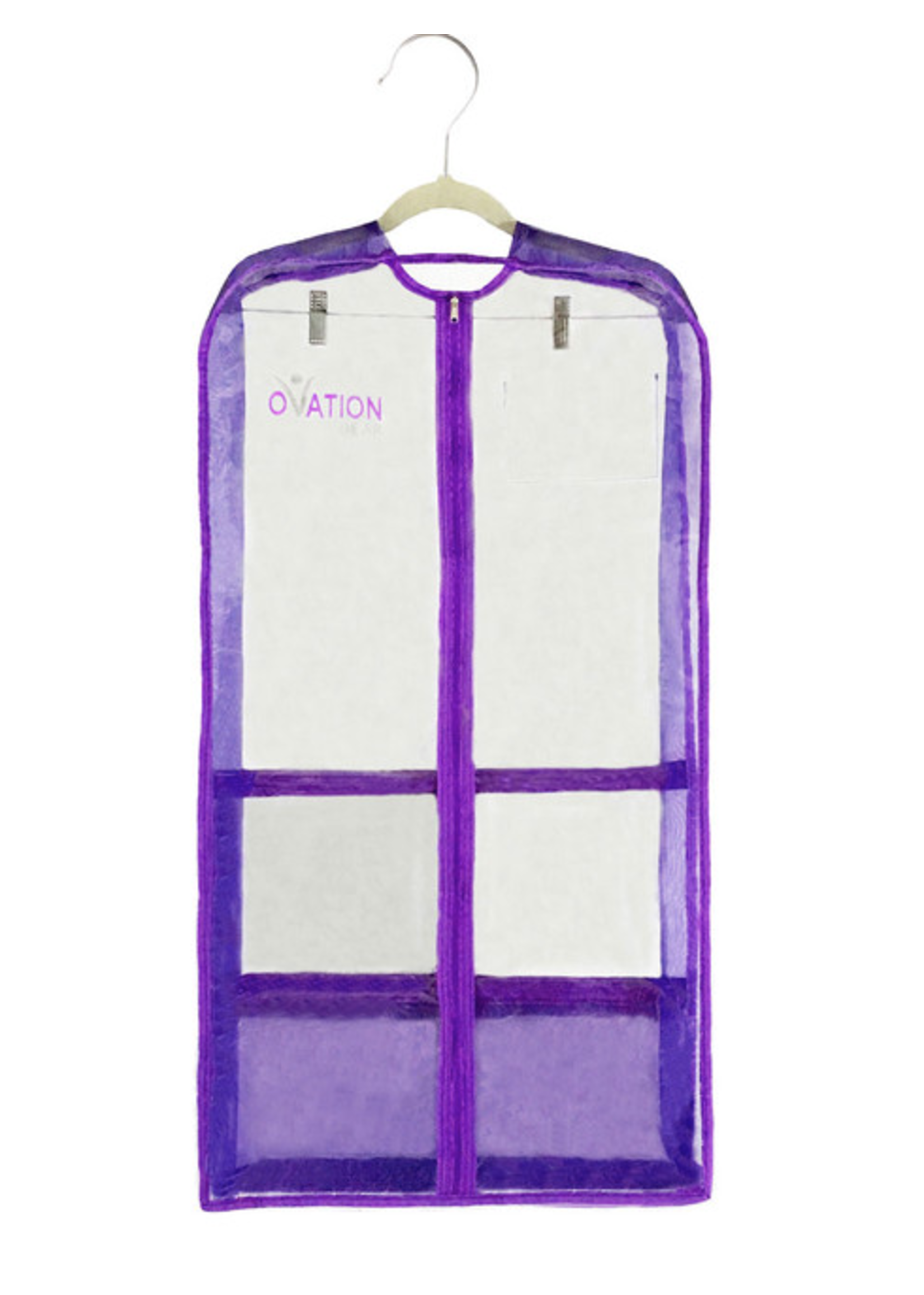 OVATION 3255 OVATION CLEAR GUSSET GARMENT BAG (3114)