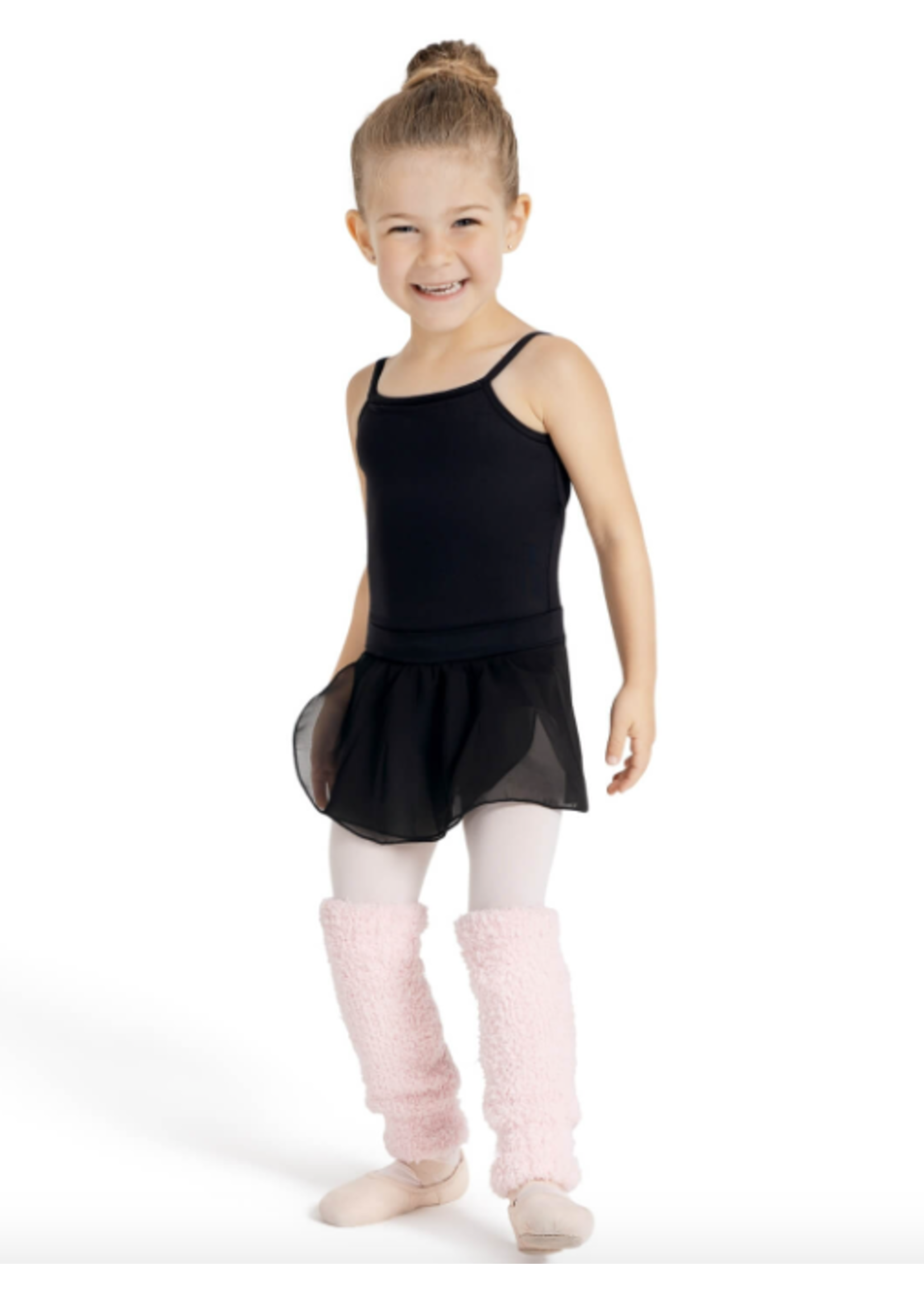 CAPEZIO & BUNHEADS ASE1055C PULL ON MOCK WRAP SKIRT