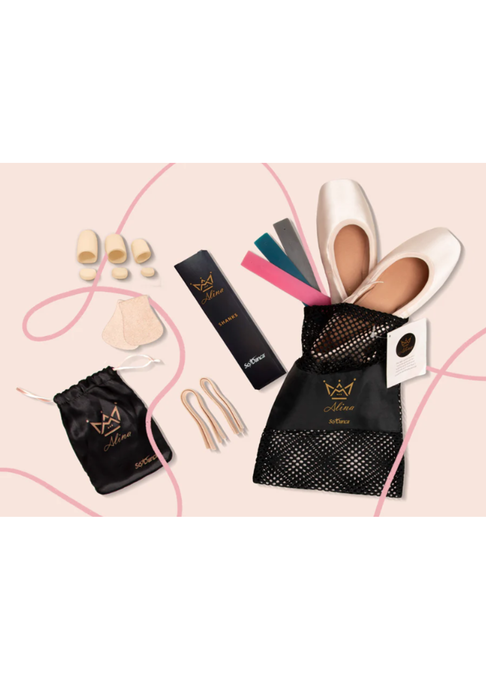 SO DANCA P90 ALINA II HIGH 'U' VAMP POINTE SHOE