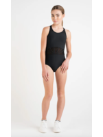 EVERY TURN 2210-DES001 PRIMA MESH RAY DOUBLE STRAP CAMISOLE LEOTARD