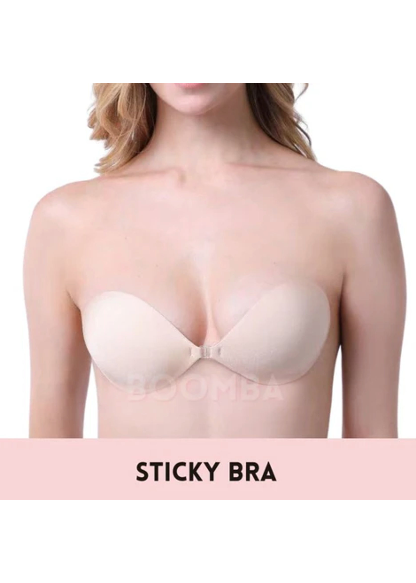 BOOMBA STICKY BRA - FOAM PADDED SEPARATE PIECE CLASP BRA